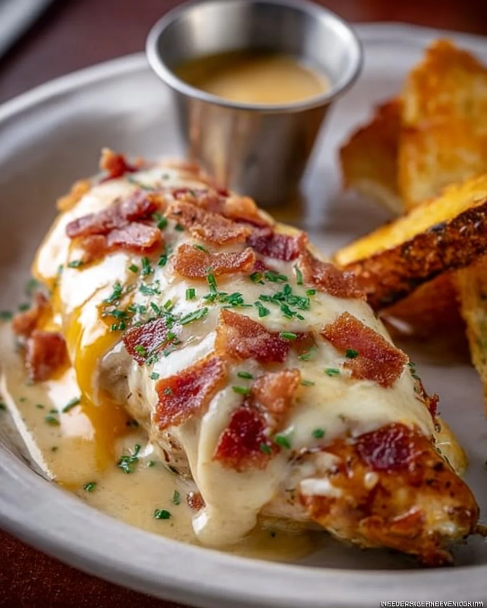 Delicious Alice Springs Chicken dish inspired by Outback recipe