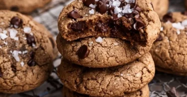 Delicious coffee cookies with a rich flavor and tempting texture.
