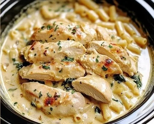 Crockpot Olive Garden Chicken for Easy, Creamy Comfort Meals