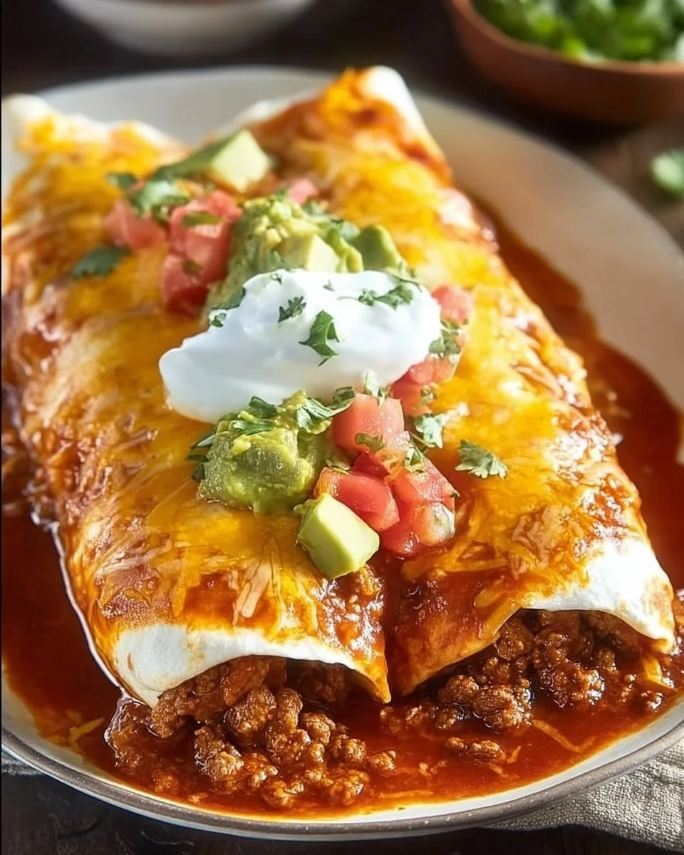 Easy Wet Burritos Recipe