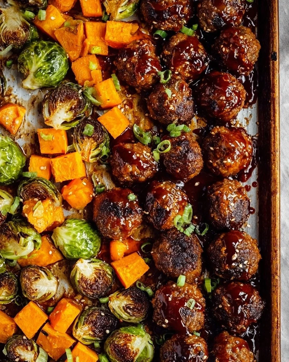 Korean BBQ Meatballs