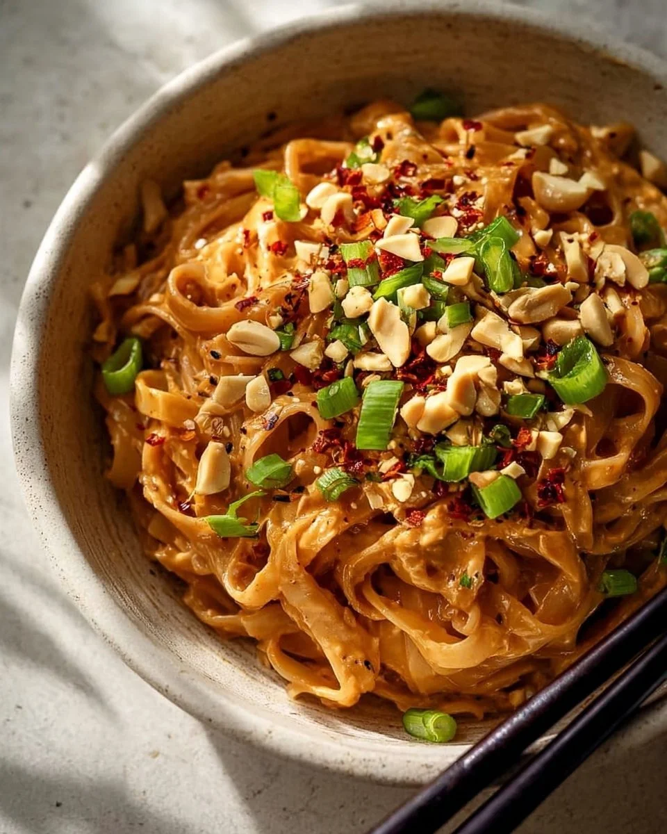 Spicy Peanut Butter Noodles