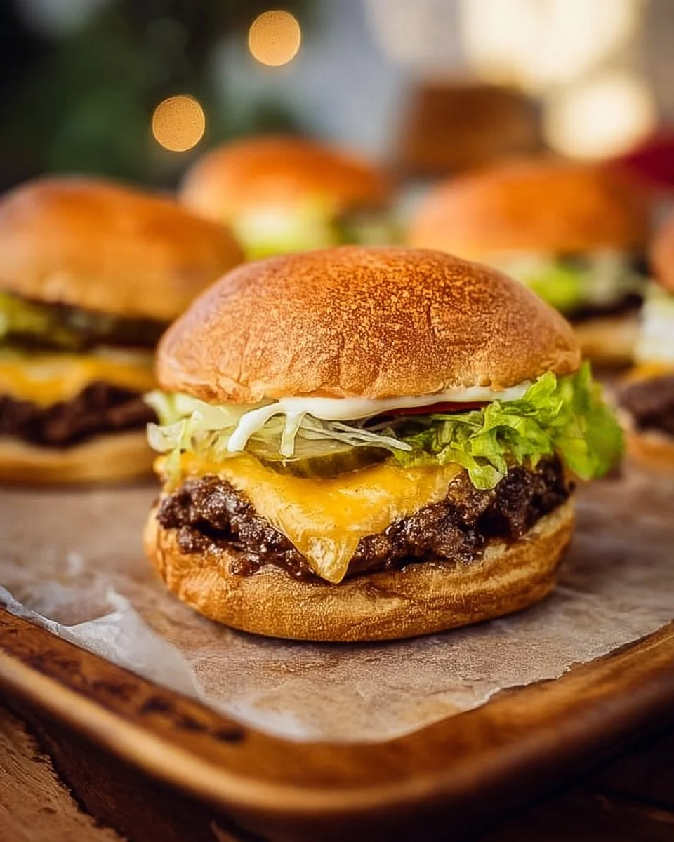 Homemade smash burger with melted cheese and fresh toppings on a bun